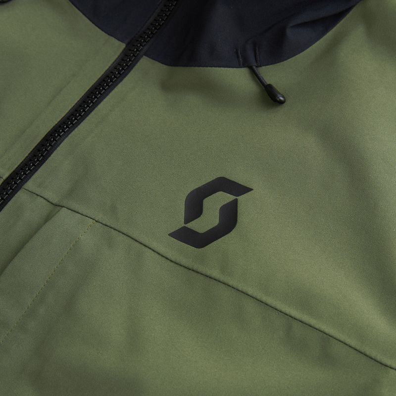 Men's ski jacket SCOTT Ultimate Dryo 10 douglas green/black 3