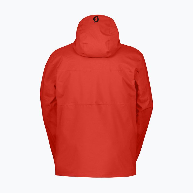 Men's ski jacket SCOTT Ultimate Dryo 10 turbo red 2