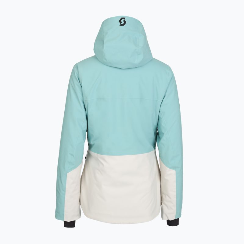 Women's ski jacket SCOTT Ultimate Dryo 10 frosty blue/dust white 4