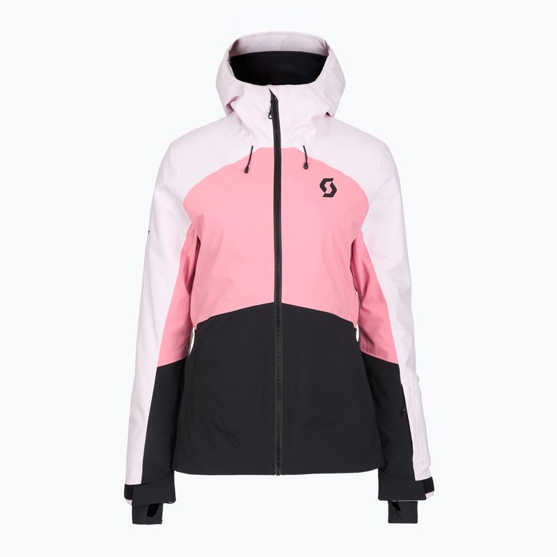 Women's ski jacket SCOTT Ultimate Dryo 10 paradise pink/black