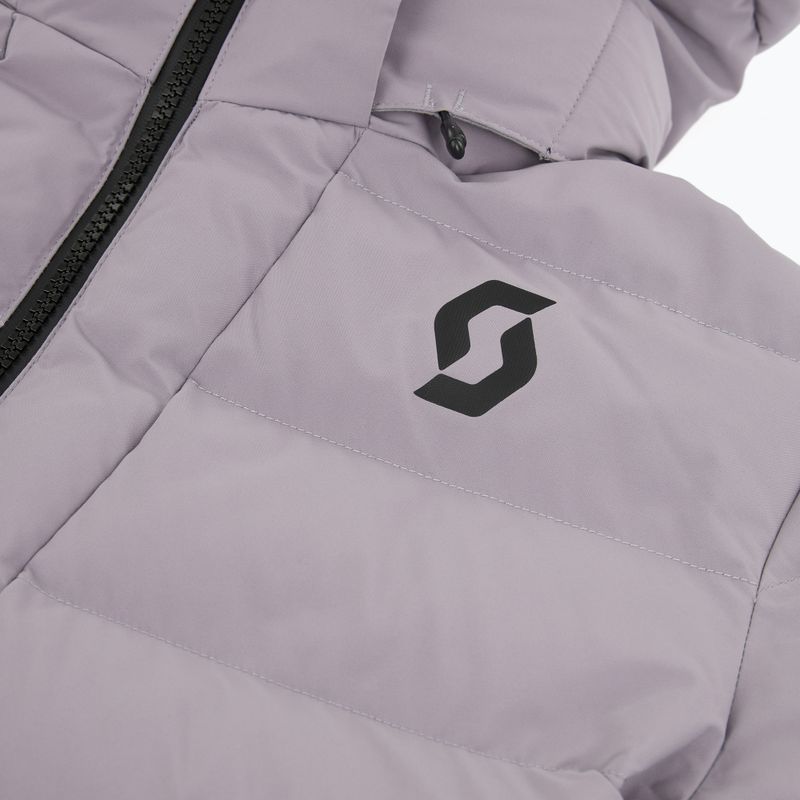 Women's ski jacket SCOTT Ultimate Warm evening grey 3