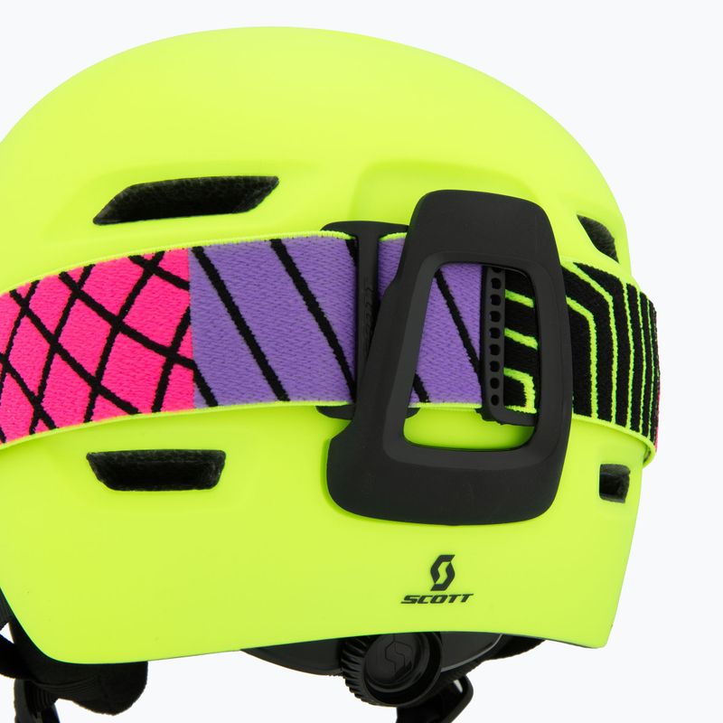 Children's ski helmet SCOTT Keeper 2 + goggles Witty neon yellow 7