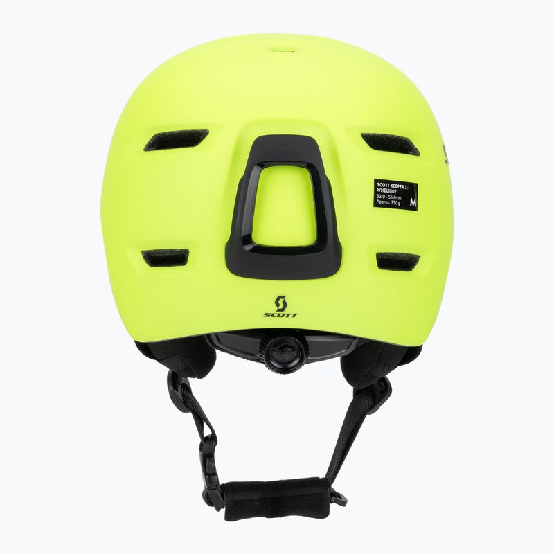 Children's ski helmet SCOTT Keeper 2 neon yellow 4