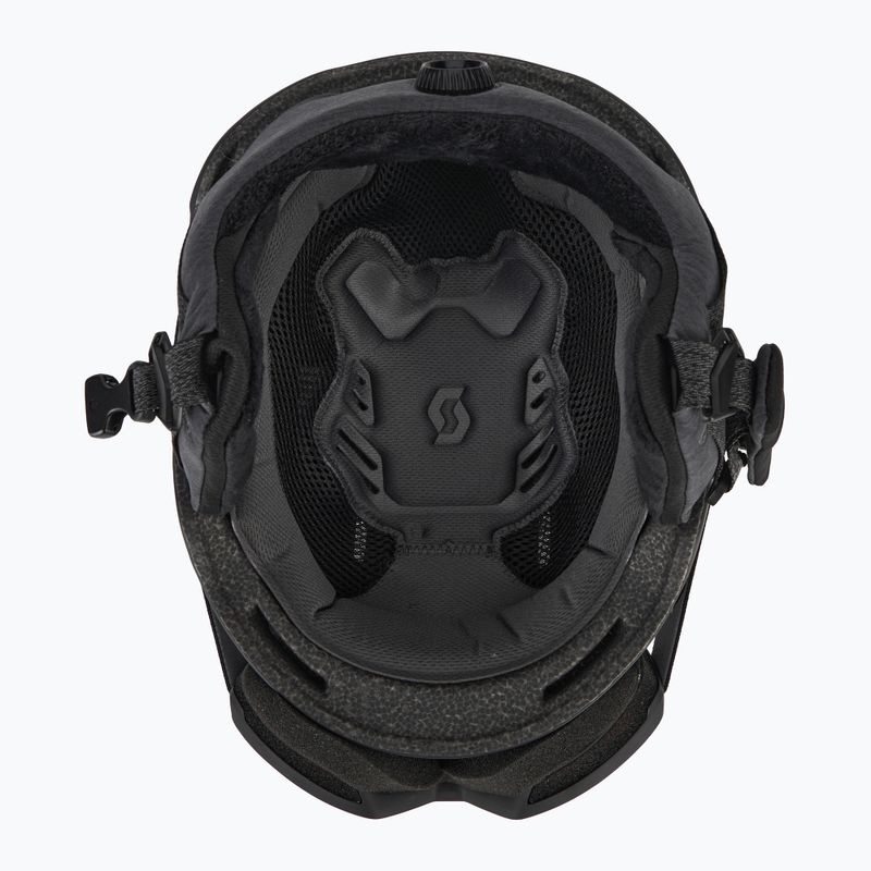 Ski helmet SCOTT Track + Gogle Factor Pro Combo mineral black/amp silver chrome 5