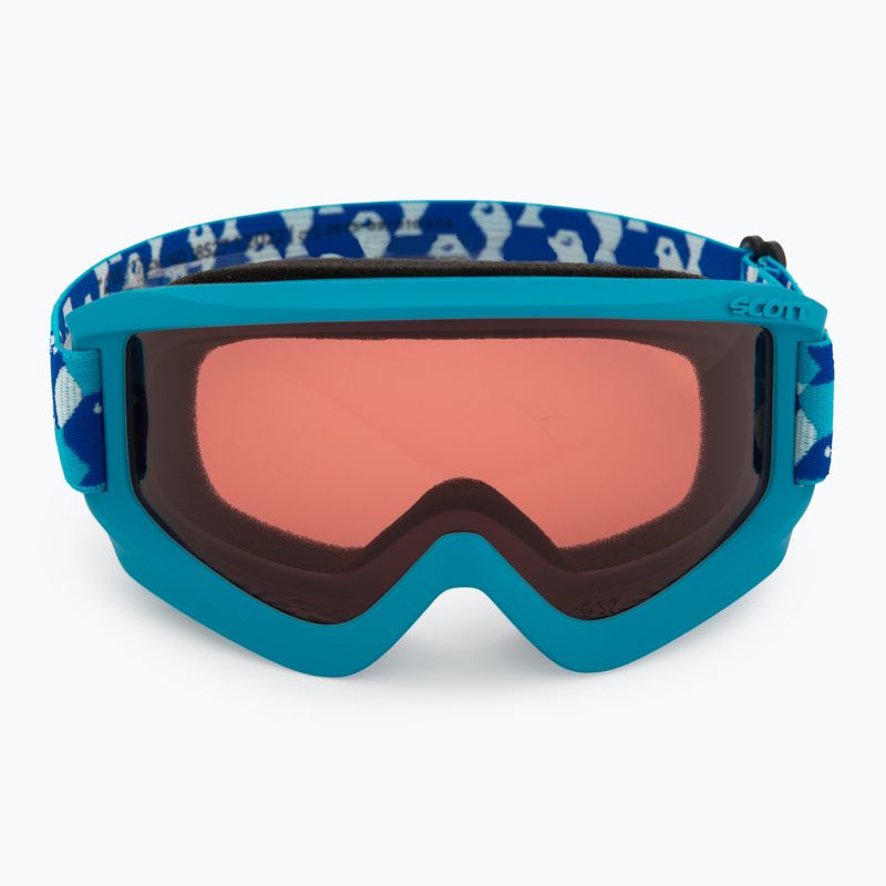 Children's ski goggles SCOTT Agent ocean blue/enhancer 2