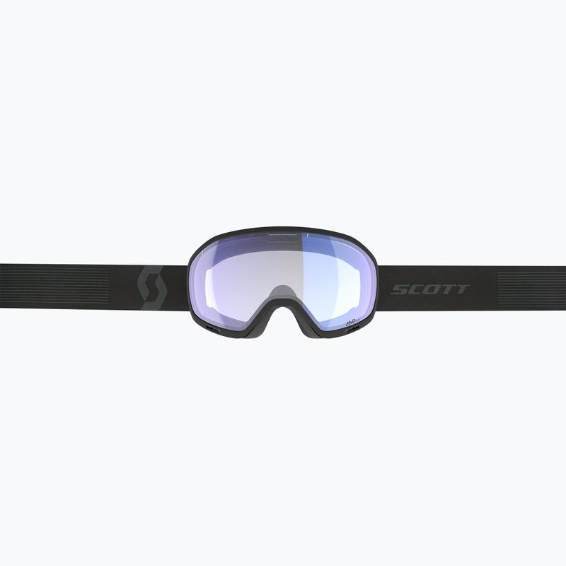 Ski goggles SCOTT Unlimited II OTG mineral black/amp iluminator blue chrome 2