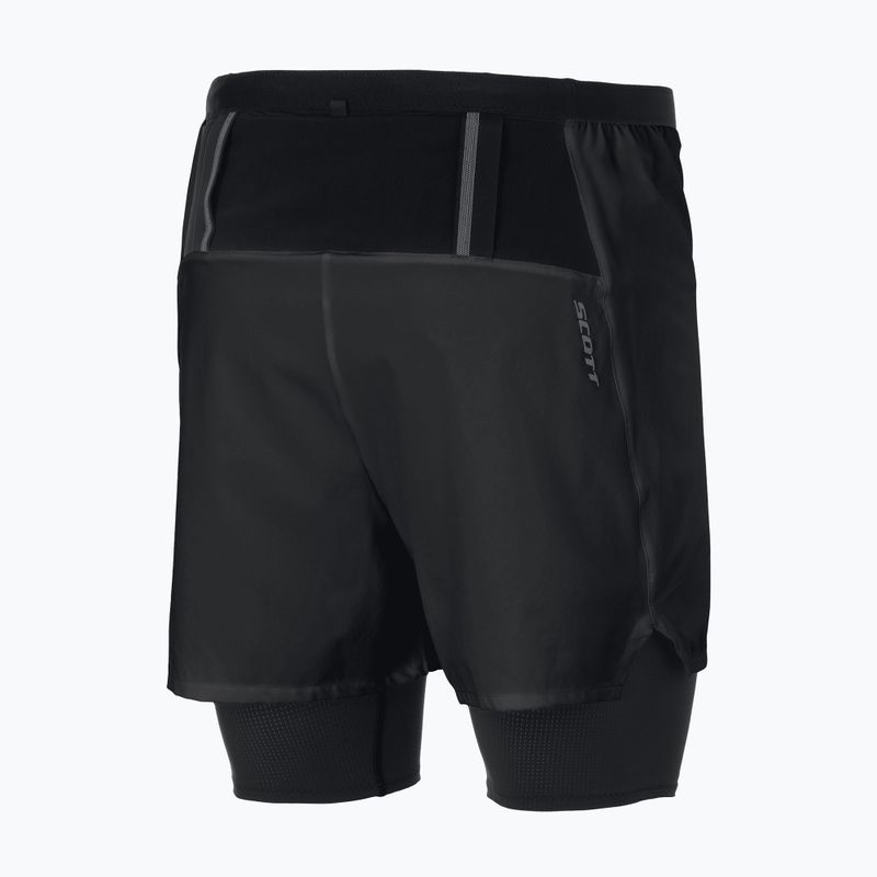 Men's running shorts SCOTT Hybrid Endurance Tech black 2