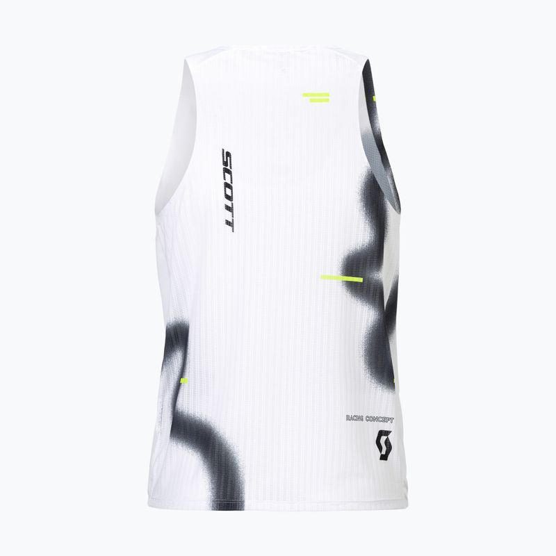 Men's running shirt SCOTT RC Run Tank white/black 2