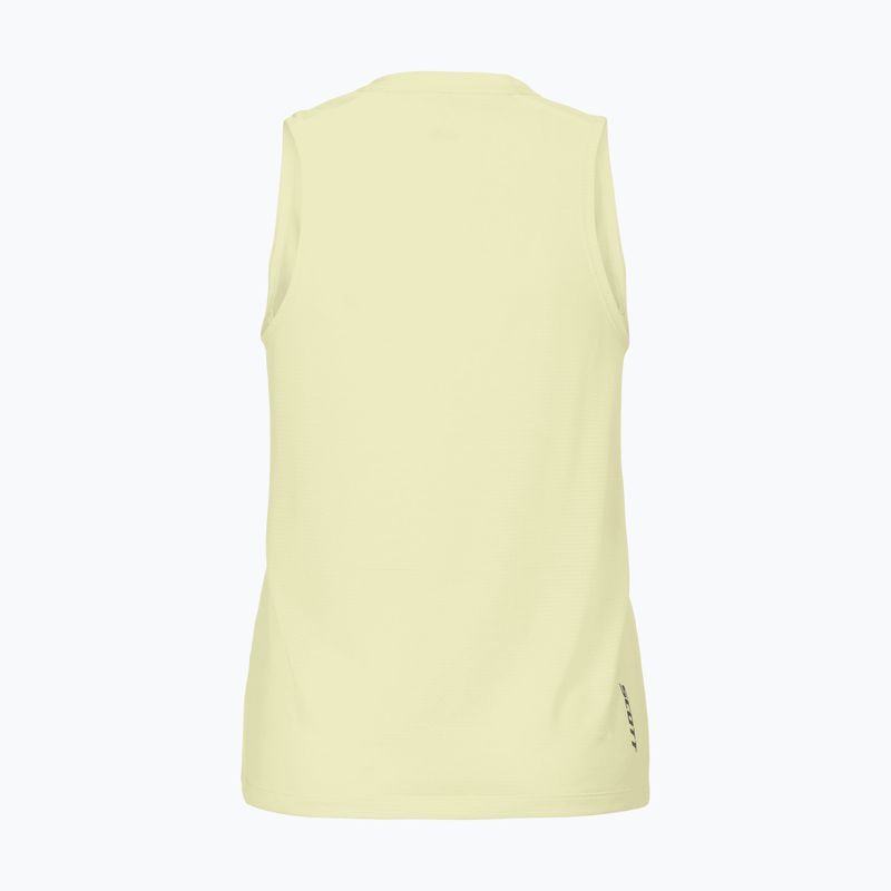 Women's running shirt SCOTT Endurance LT Tank pastel yellow 2