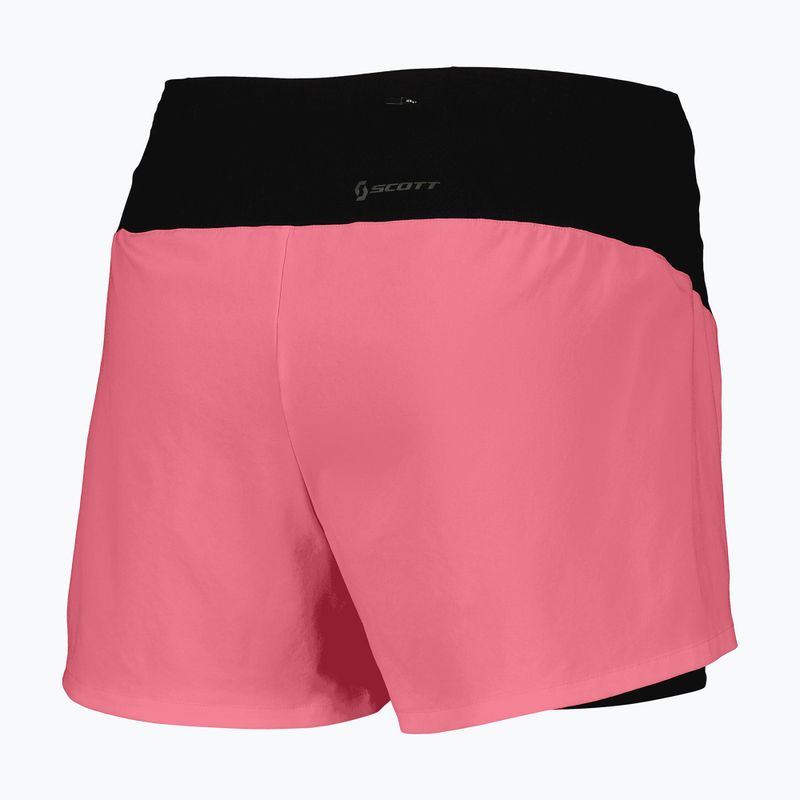 Women's running shorts SCOTT Endurance Hybrid digital pink/black 2