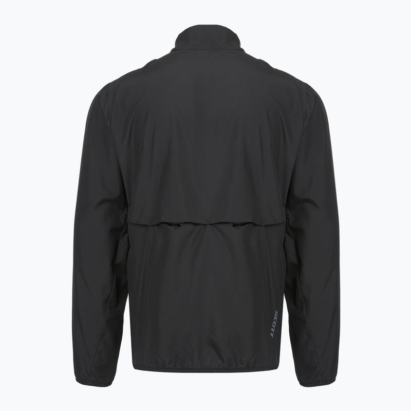 Men's running jacket SCOTT Endurance Tech Windbreaker black 2