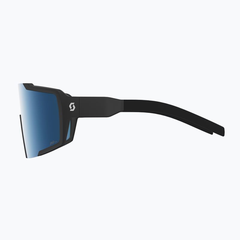 Sunglasses SCOTT Shield black/amp beryl blue chrome 3