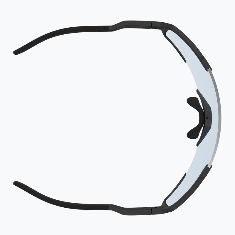 Sunglasses SCOTT Shield black/amp beryl blue chrome 4