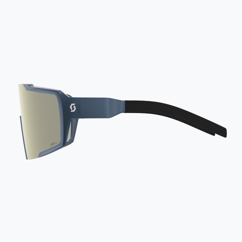 Sunglasses SCOTT Shield metallic blue/amp white chrome 3