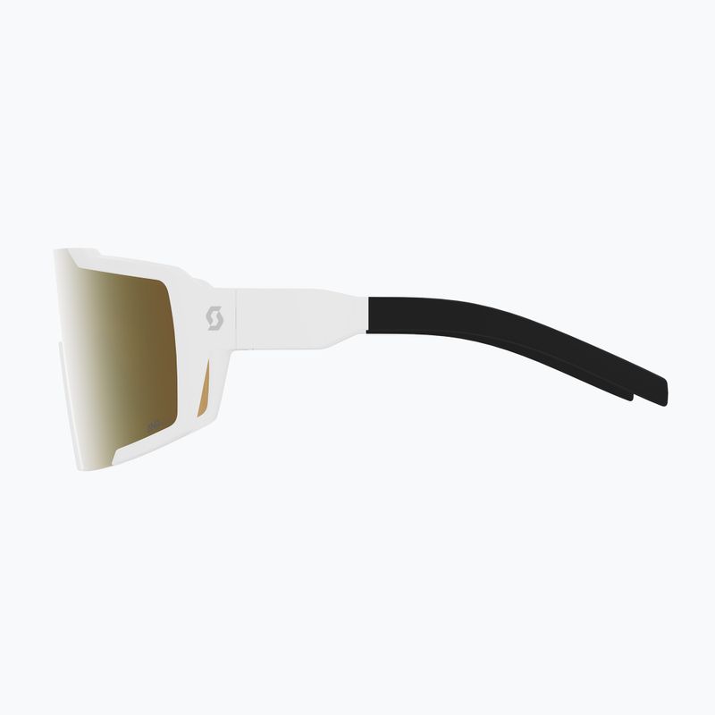 Sunglasses SCOTT Shield Compact LS white matt/amp ls gold chrome 3