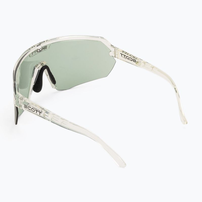 Sunglasses SCOTT Sport Shield Translucent/Amp Green 2