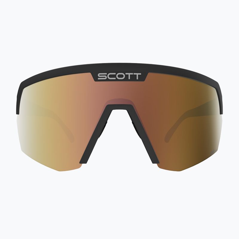 Sunglasses SCOTT Sport Shield LS black/amp ls gold chrome 2