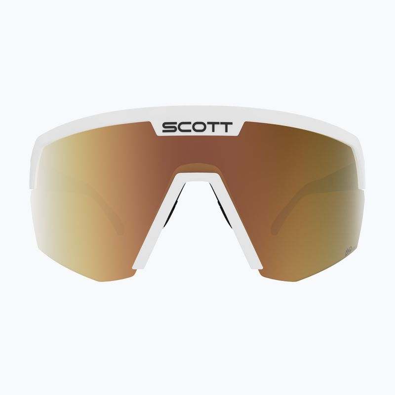 Sunglasses SCOTT Sport Shield LS white matt/amp ls gold chrome 2