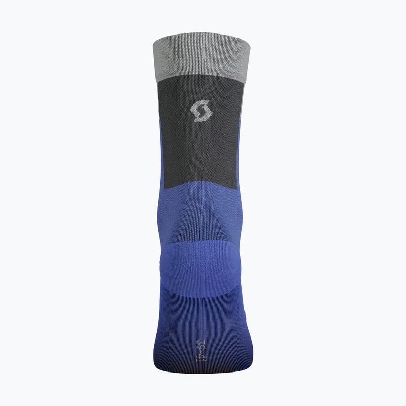 Socks SCOTT Block Stripe Crew dark blue/spray grey 2