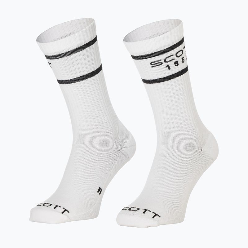 Socks SCOTT Retro Casual Crew 3 pairs white/black 2