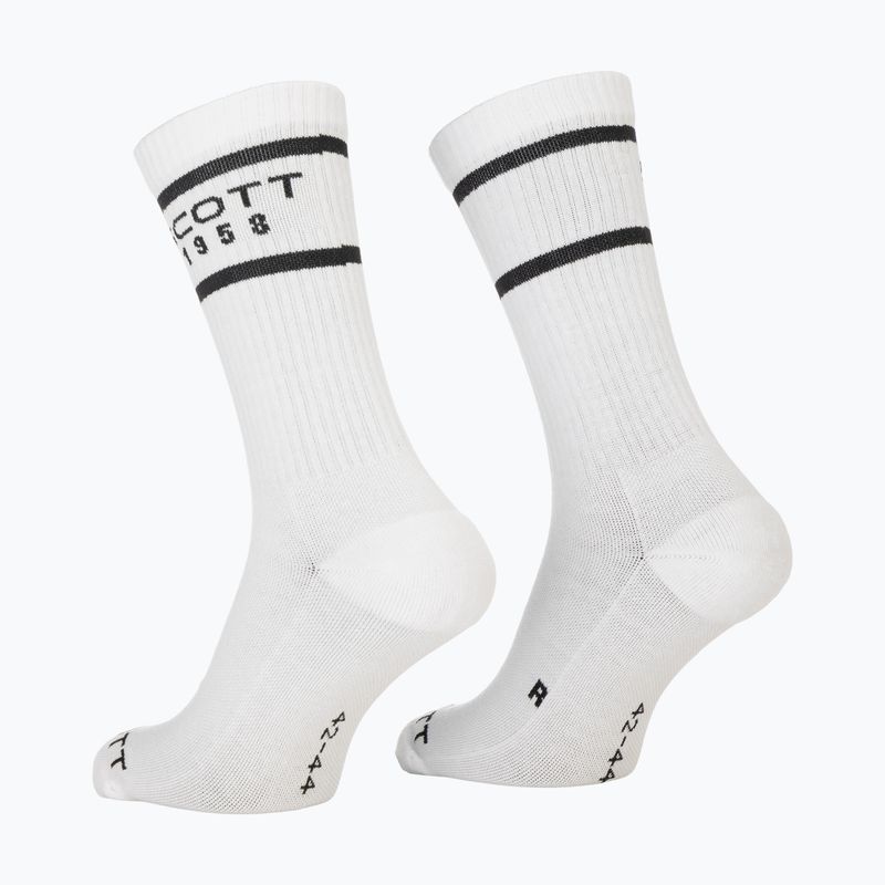 Socks SCOTT Retro Casual Crew 3 pairs white/black 3