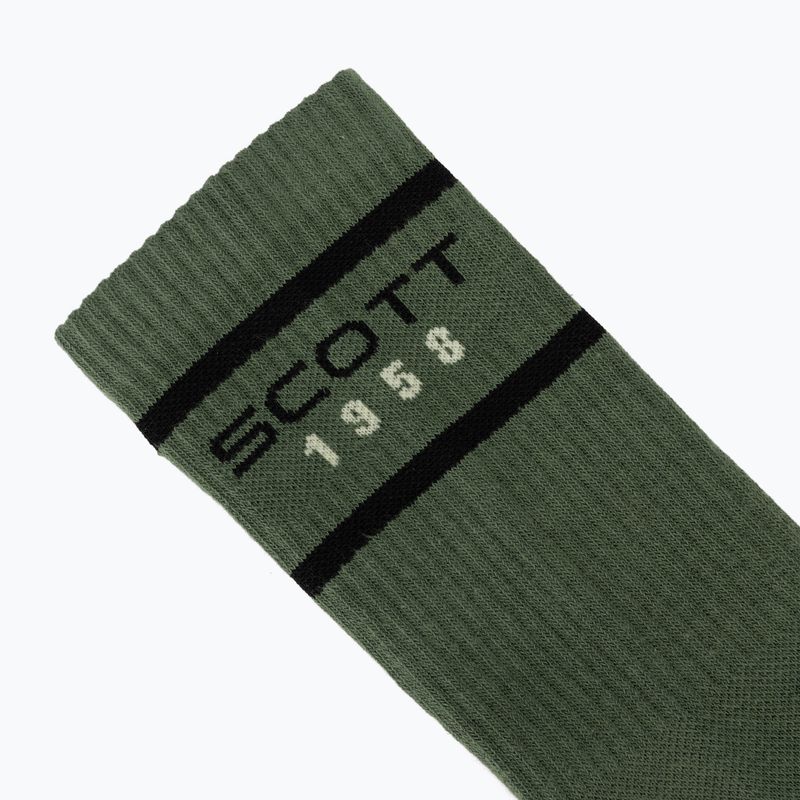 Socks SCOTT Retro Casual Crew 3 pairs tranguil green 3