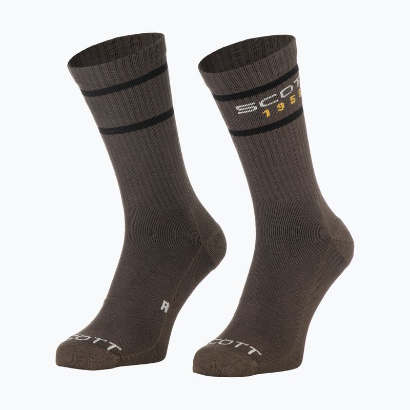 Socks SCOTT Retro Casual Crew 3 pairs wood grey 2
