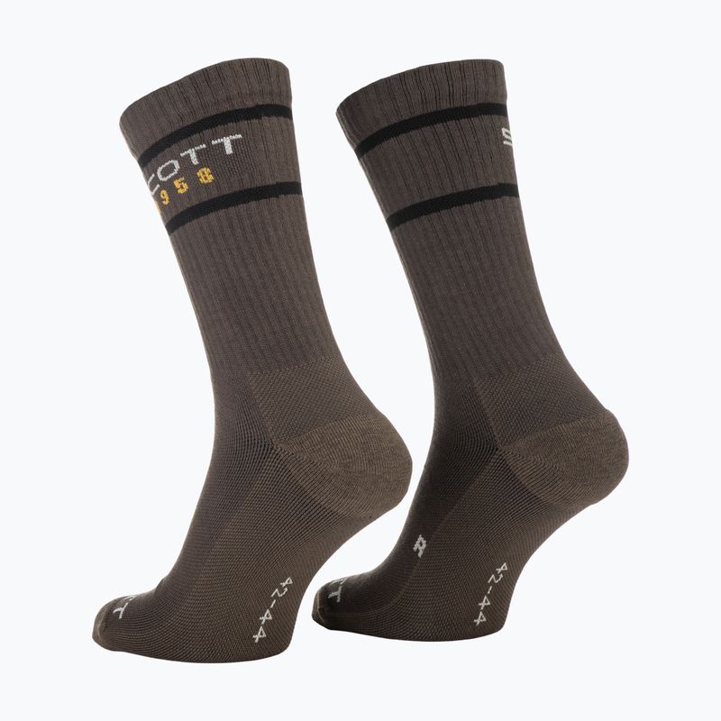 Socks SCOTT Retro Casual Crew 3 pairs wood grey 3