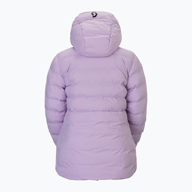 Women's ski jacket SCOTT Ultimate Warm sherbet purple 2