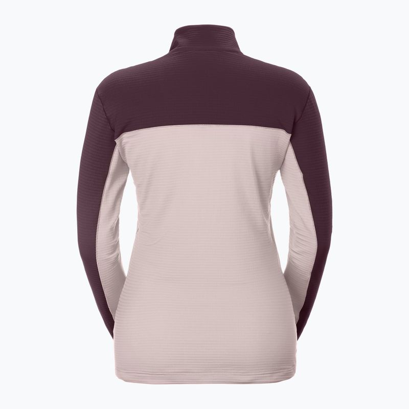 Women's fleece sweatshirt SCOTT Defined Light wax pink/cocoared 2