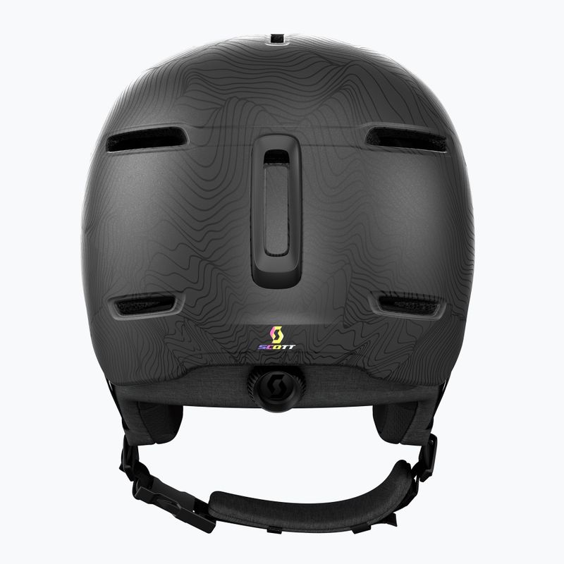 Ski helmet SCOTT Track granite black/holo silver 3