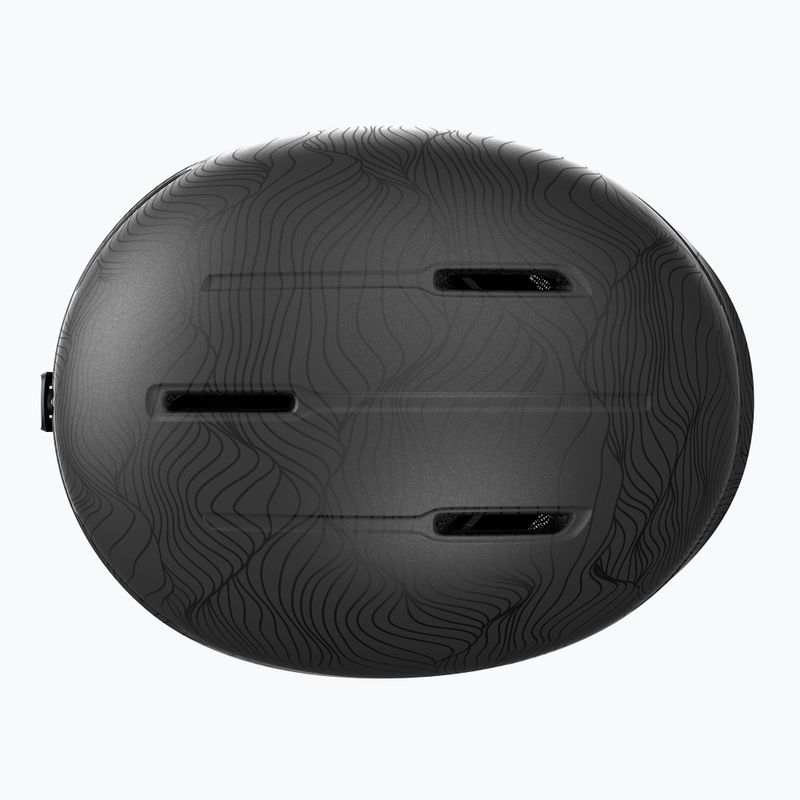 Ski helmet SCOTT Track granite black/holo silver 4