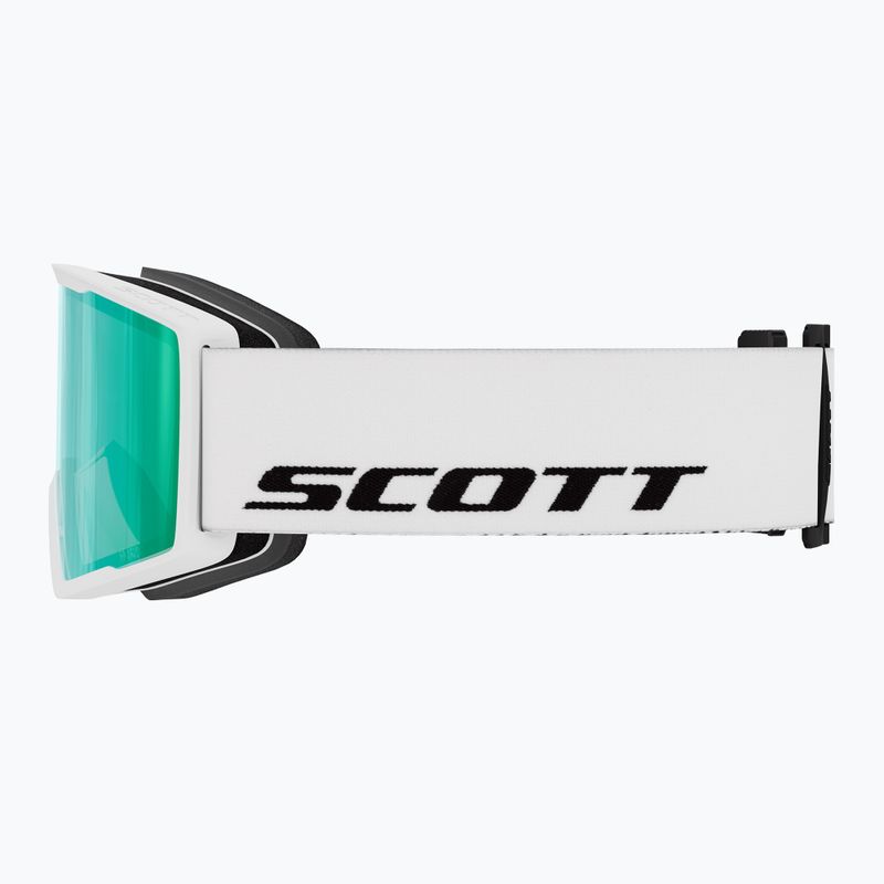 Ski goggles SCOTT Trace Pro white/green chrome 2