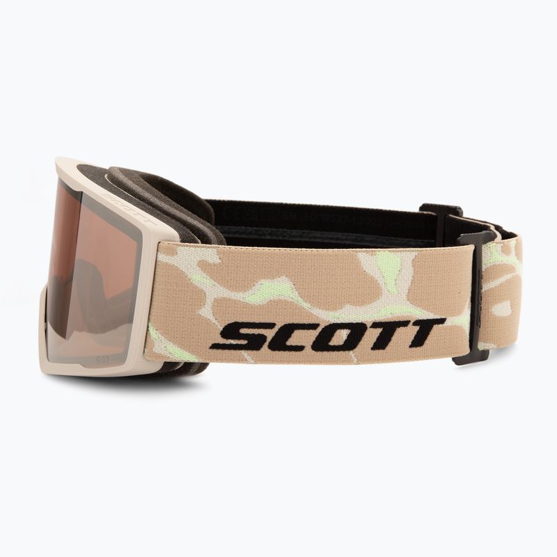 Ski goggles SCOTT Trace Pro mojave beige/silver chrome 4
