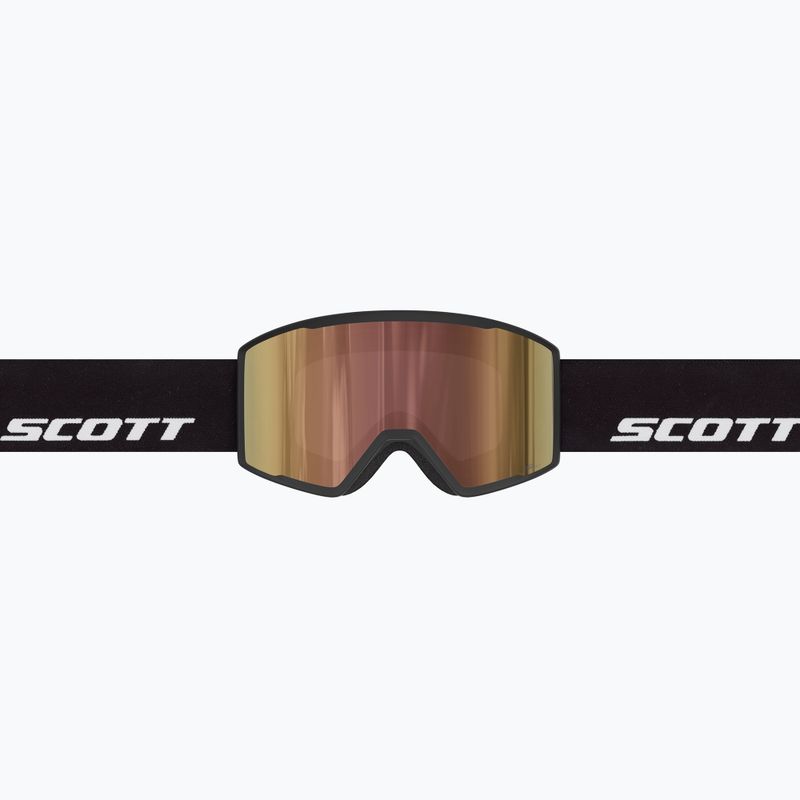 Ski goggles SCOTT Trace Pro Light Sensitive black/amp ls cinnamon chrome 3