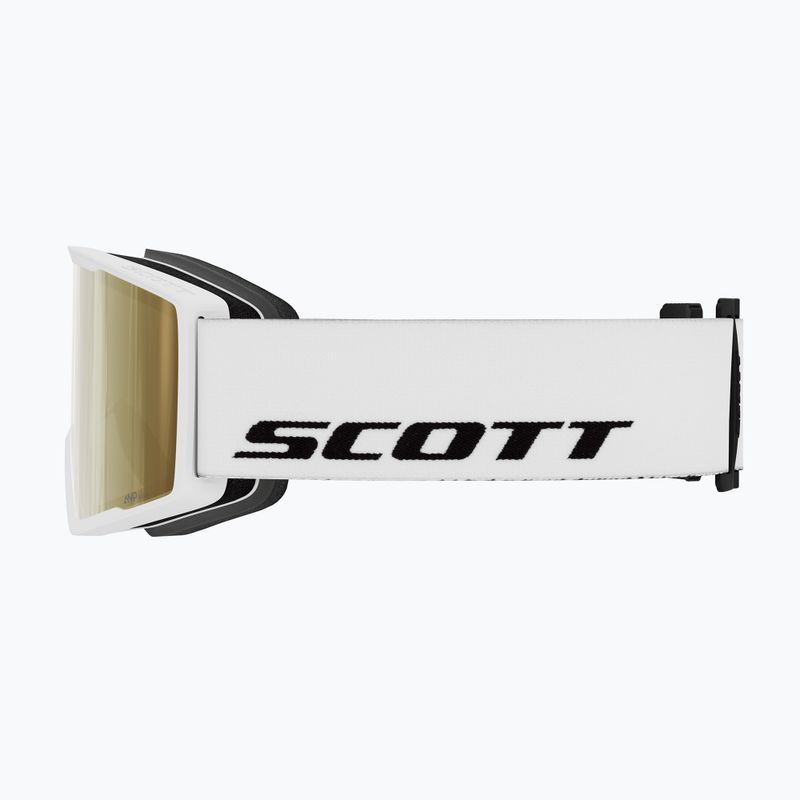 Ski goggles SCOTT Trace Pro Light Sensitive white/amp ls cinnamon chrome 4