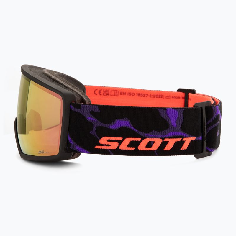 Ski goggles Scott Neo Light Sensitive S1-3 black/purple/amp ls cinnamon chrome 4