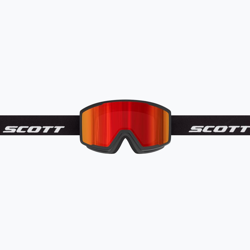 Ski goggles SCOTT Trace Pro Compact black/red chrome 3