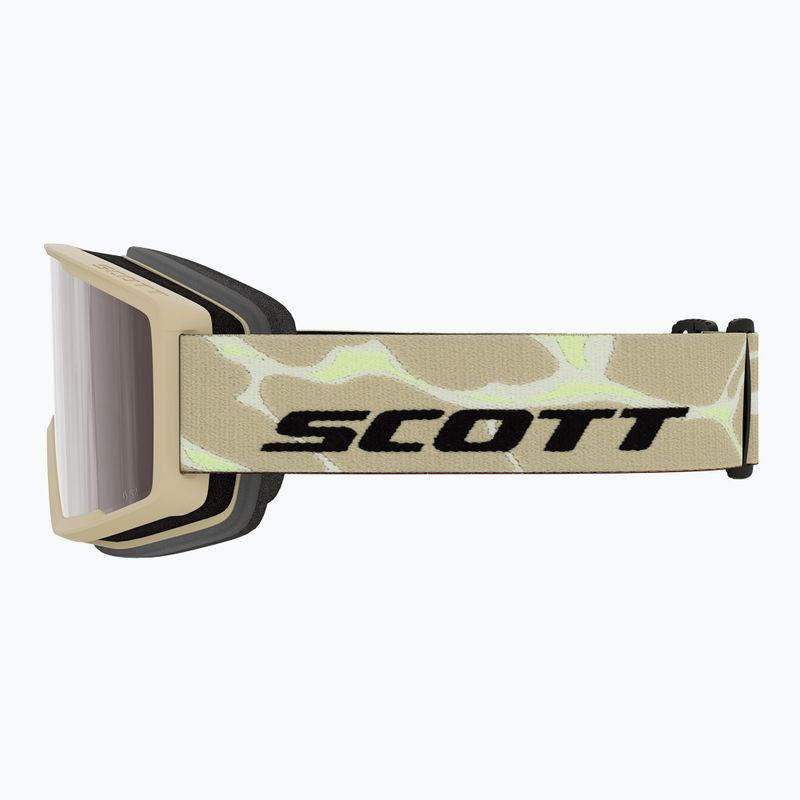 Ski goggles SCOTT Trace Pro Compact mojave beige/silver chrome 2
