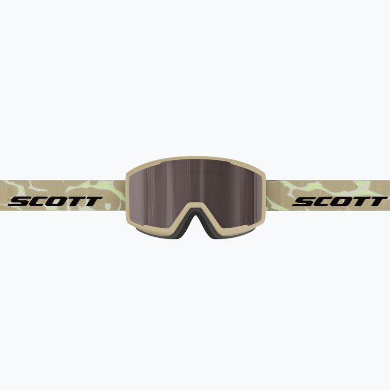Ski goggles SCOTT Trace Pro Compact mojave beige/silver chrome 3