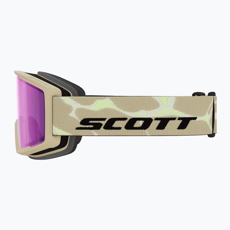 Ski goggles SCOTT Trace Pro Comact Light Sensitive S2-4 mojave beige/amp ls blue chrome 3