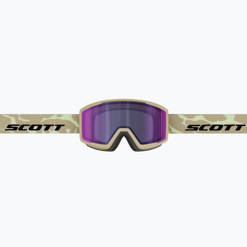 Ski goggles SCOTT Trace Pro Comact Light Sensitive S2-4 mojave beige/amp ls blue chrome 4