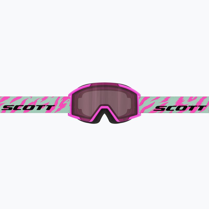 Children's ski goggles SCOTT Shield neon pink/mint green/rose 4
