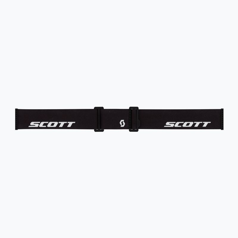Ski goggles SCOTT Shield black/amp green chrome 4