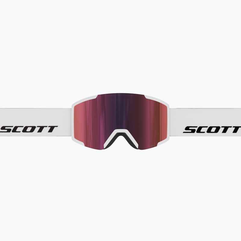 Ski goggles SCOTT Shield white/amp red chrome 4