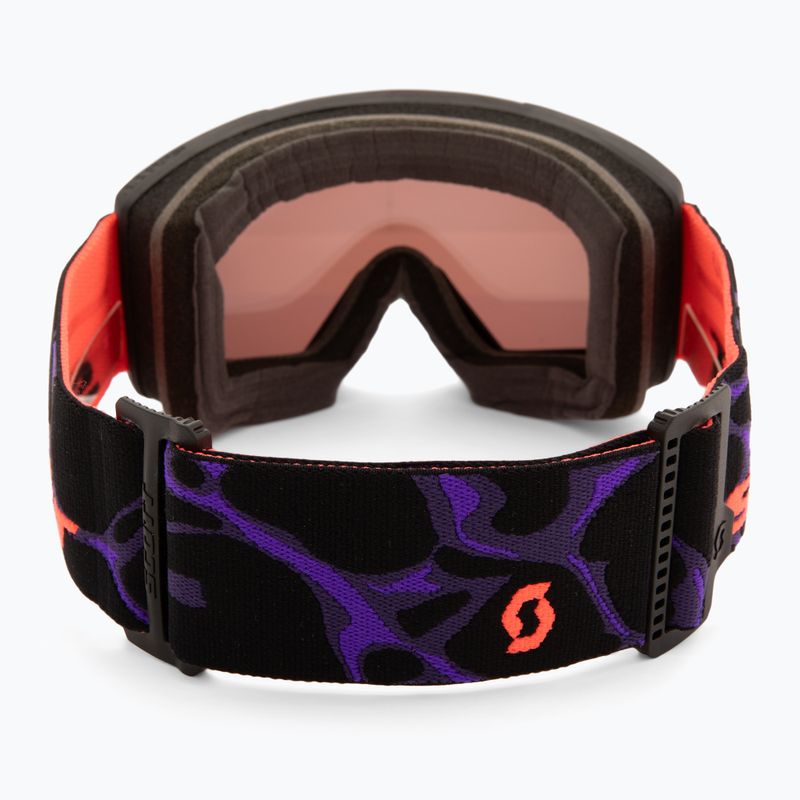 Ski goggles SCOTT Shield black/amp red chrome 3