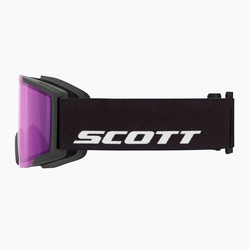 Ski goggles SCOTT Shield LS black/amp ls blue chrome 2