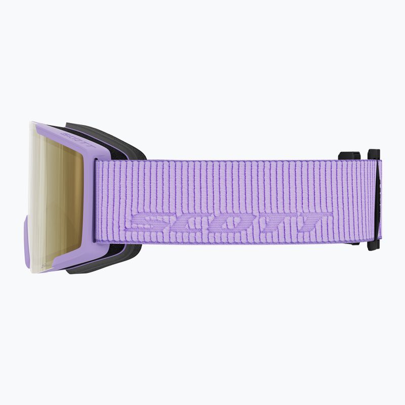 Ski goggles SCOTT Shield LS sherbet purple/amp ls cinnamon chrome 2