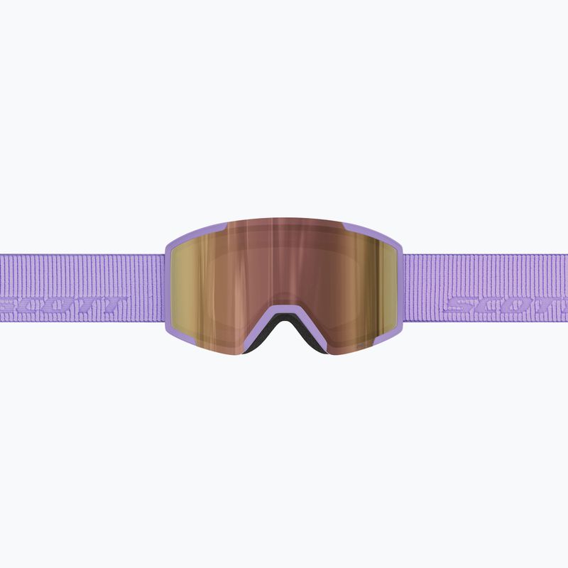 Ski goggles SCOTT Shield LS sherbet purple/amp ls cinnamon chrome 4