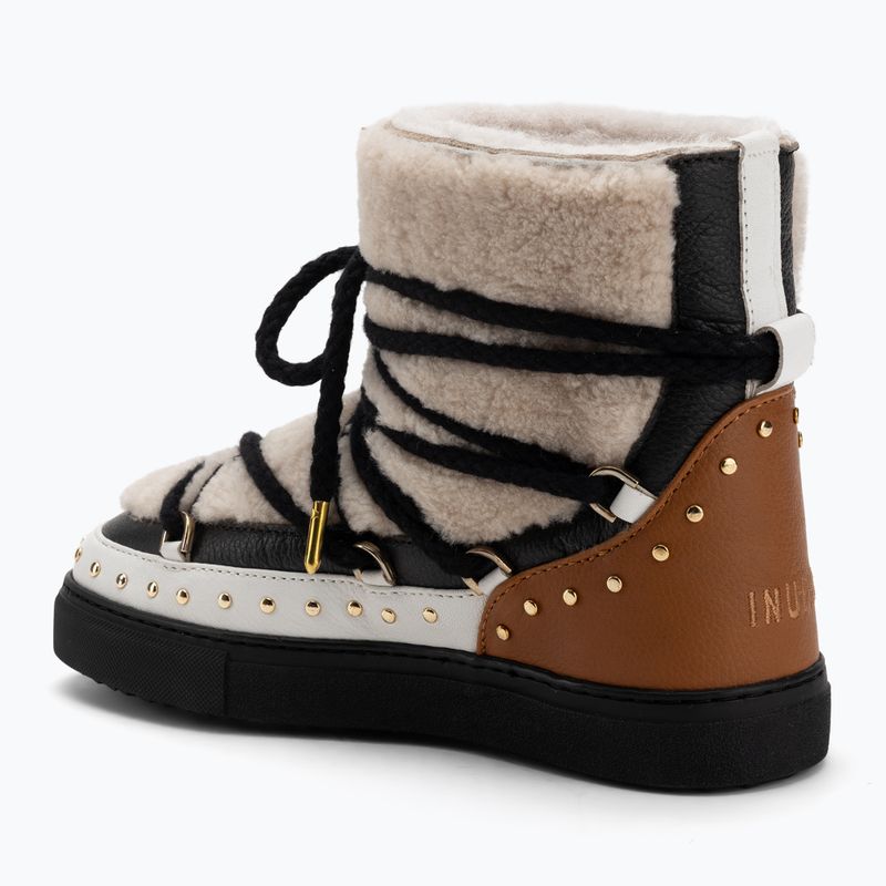 Women's snow boots INUIKII Curly Rock cream 3